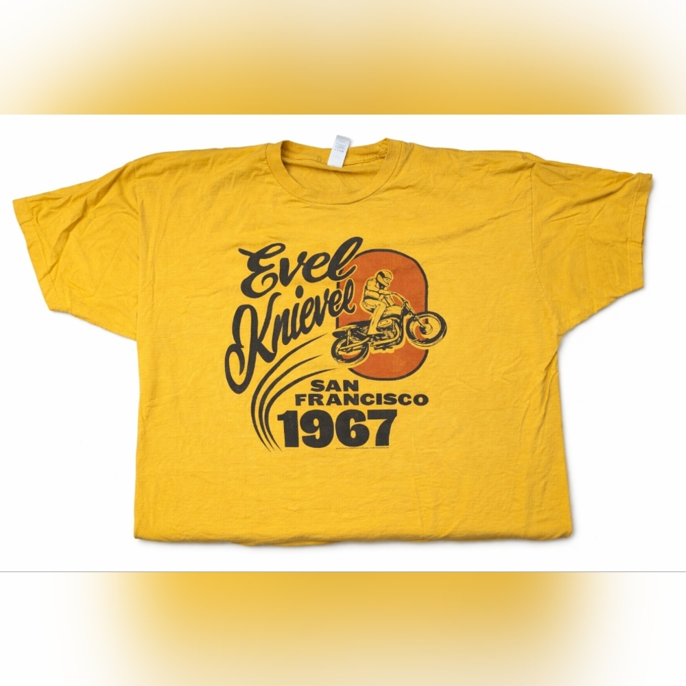 Evel Knievel Retro T-Shirt - San Francisco 1967